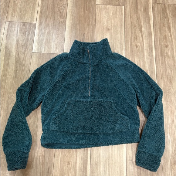 Lululemon Scuba Oversized Cropped Fleece Funnel Neck - Picture 1 of 5